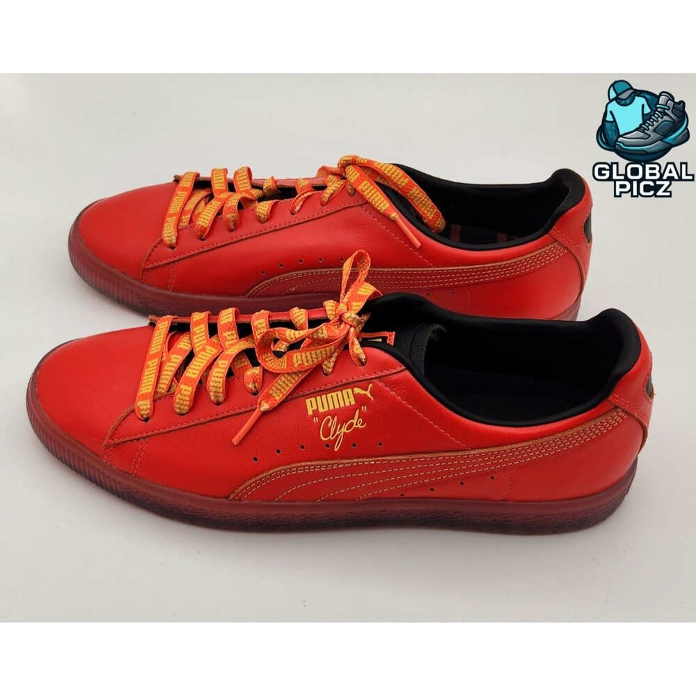 Puma Clyde Game Winner Men's Leather Sneakers Mens size 12 New - Picture 3 of 10